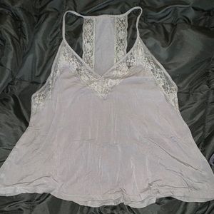 Lace tank top